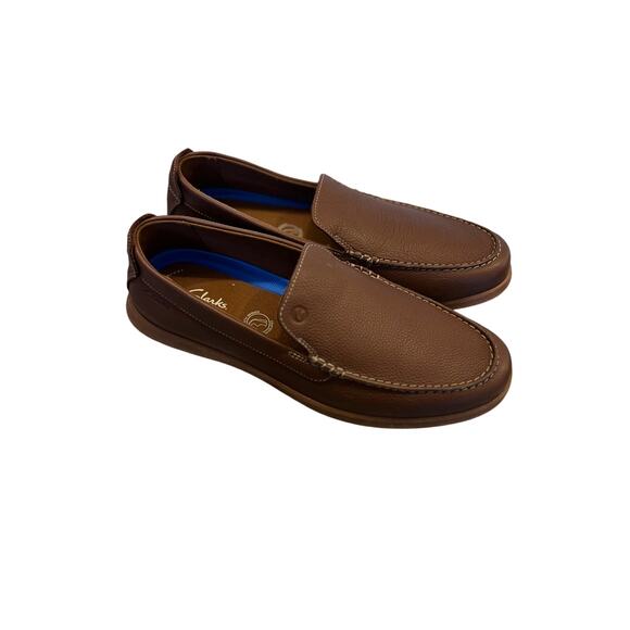 Clarks men’s flexway slip on shoes size 10.5 - Picture 5 of 14